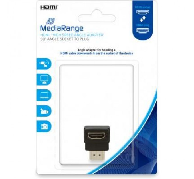 Mediarange Перехідник HDMI 2.0 90° Mediarange (MRCS166)