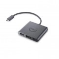 Dell Перехідник USB-C to HDMI/DisplayPort with Power Delivery Dell (470-AEGY)