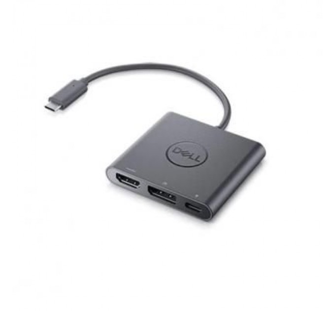 Dell Перехідник USB-C to HDMI/DisplayPort with Power Delivery Dell (470-AEGY)
