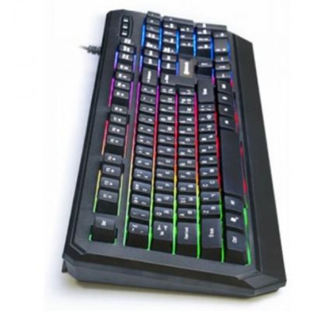 REAL-EL Клавіатура REAL-EL 7001 Comfort Backlit Black