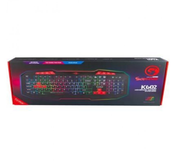 Marvo Клавіатура Marvo K602 Multi-LED (K602)