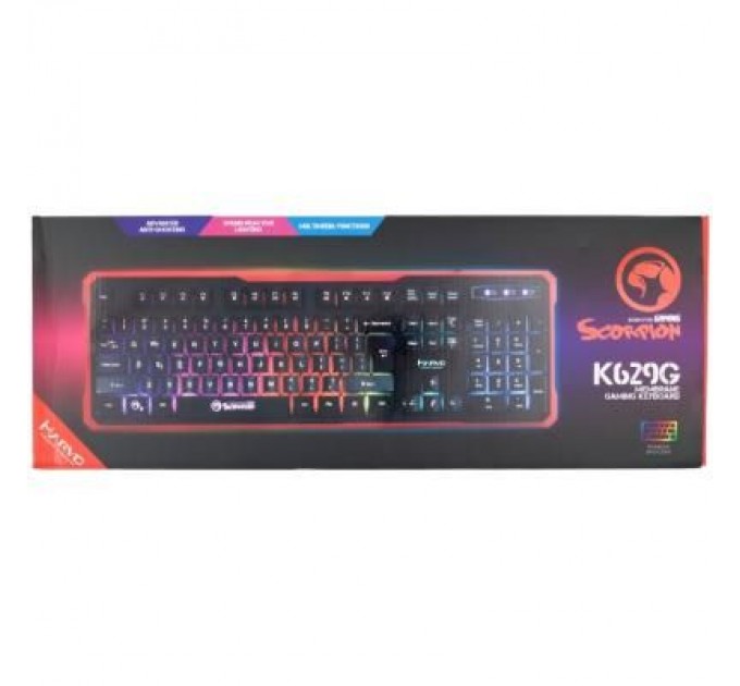 Marvo Клавіатура Marvo K629G Multi-LED USB (K629G)