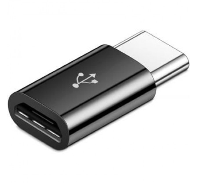 XoKo Перехідник Micro USB to Type-C black XoKo (XK-AC014-BK)
