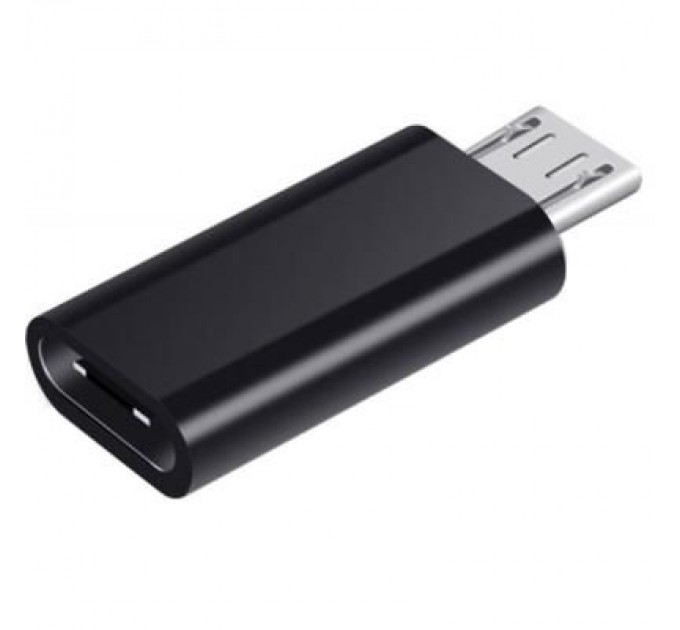 XoKo Перехідник USB Type-C to Micro USB black XoKo (XK-AC020-BK)