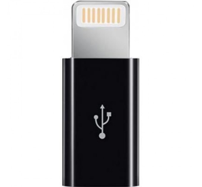 XoKo Перехідник Micro USB to Lightning black XoKo (XK-AC030-BK)