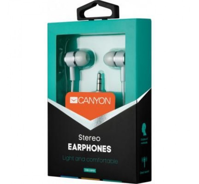 Canyon Навушники Canyon White (CNE-CEPM01W)