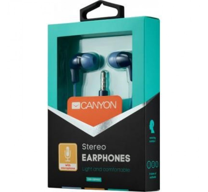 Canyon Навушники Canyon Blue (CNS-CEPM02BL)