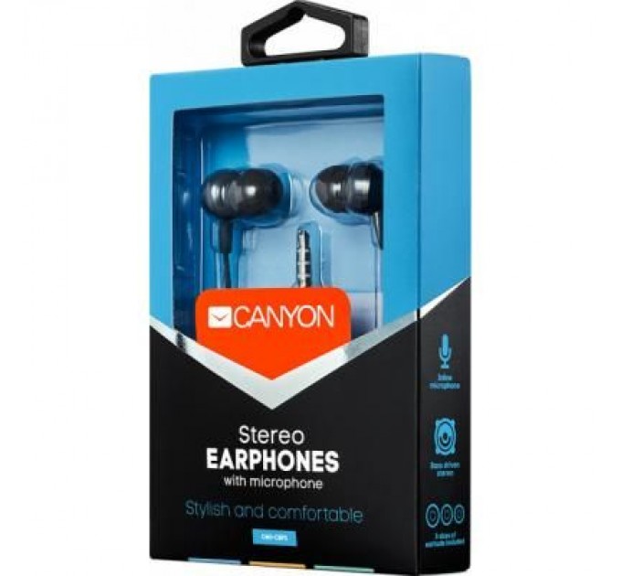 Canyon Навушники Canyon Black (CNS-CEP3DG)