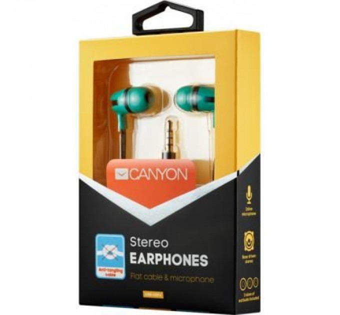 Canyon Навушники Canyon Green (CNS-CEP4G)