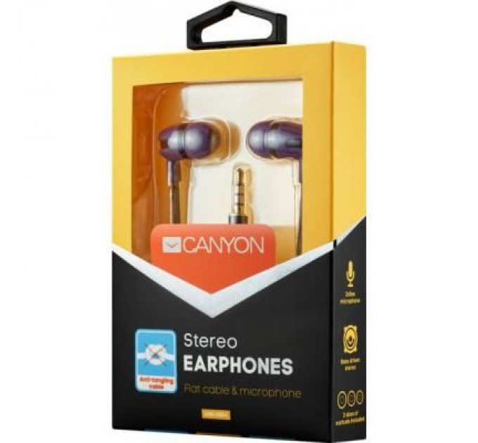 Canyon Навушники Canyon Purple (CNS-CEP4P)