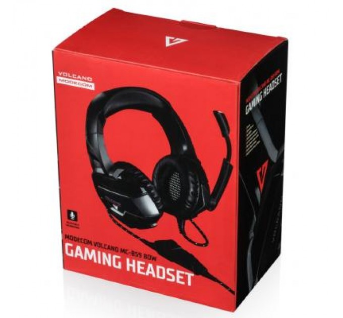 Modecom Навушники Modecom MC-859 Bow Volcano Gaming Series Black-Red (S-MC-859-BOW)