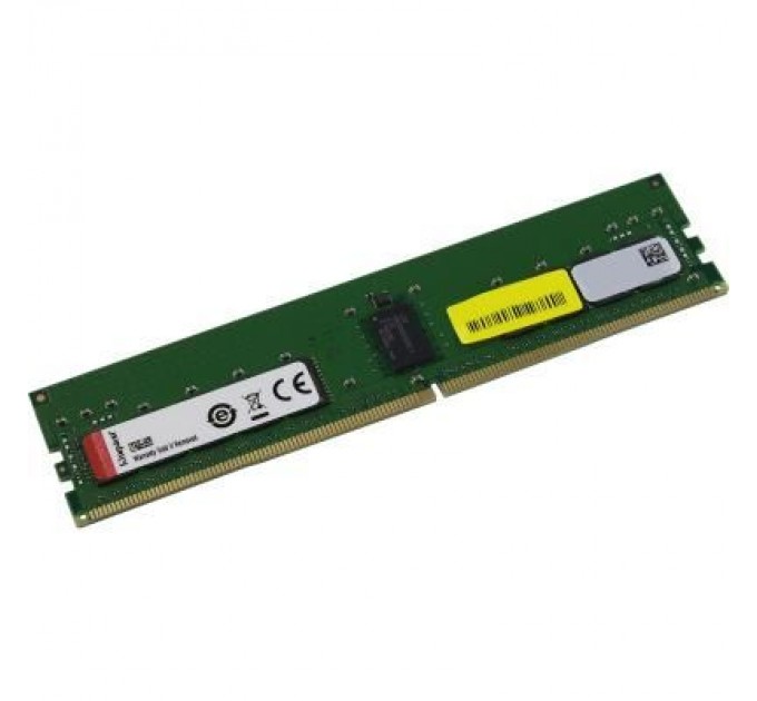Kingston Модуль пам'яті для сервера DDR4 8GB ECC RDIMM 3200MHz 1Rx8 1.2V CL22 Kingston (KSM32RS8/8HDR)