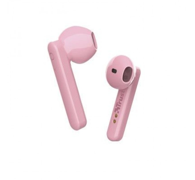 Trust Навушники Trust Primo Touch True Wireless Mic Pink (23782)