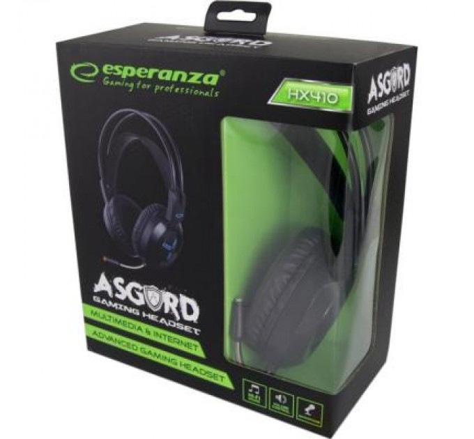 Esperanza Навушники Esperanza EGH410 Black-Blue (EGH410)