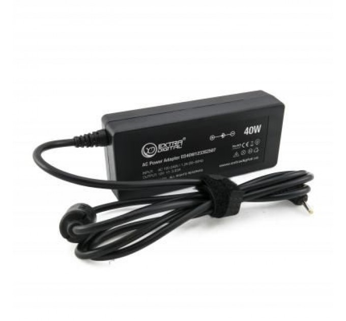 Extradigital Блок живлення до ноутбуку Extradigital Samsung 12V, 3.33A, 40W (2.5x0.7) (PSS3843)