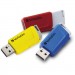 Verbatim USB флеш накопичувач Verbatim 3x16GB Store 'n' Click Red/Blue/Yellow USB 3.2 (49306)