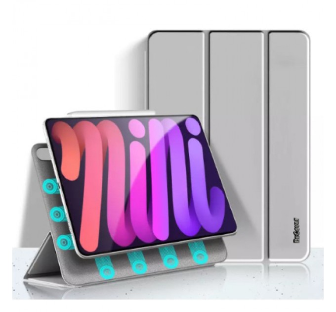 BeCover Чохол до планшета BeCover Apple iPad Mini 6 Gray (707522)