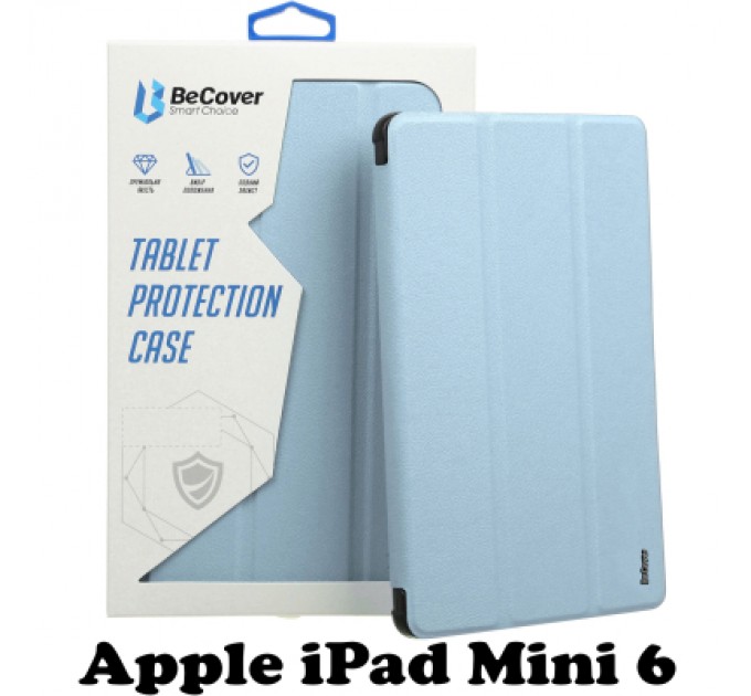 BeCover Чохол до планшета BeCover Apple iPad Mini 6 Light Blue (707523)