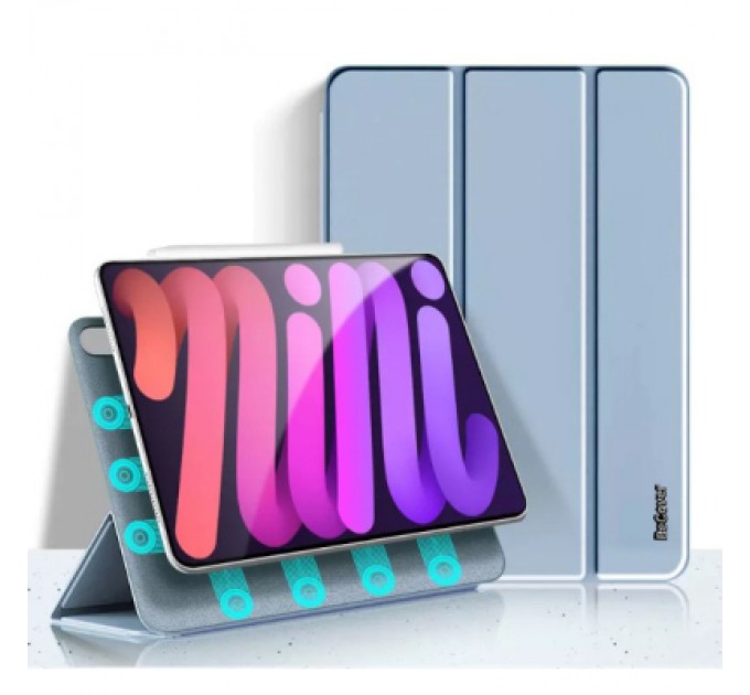 BeCover Чохол до планшета BeCover Apple iPad Mini 6 Light Blue (707523)
