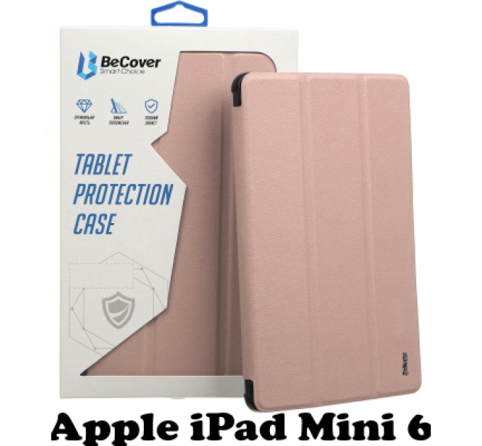 BeCover Чохол до планшета BeCover Apple iPad Mini 6 Rose Gold (707526)