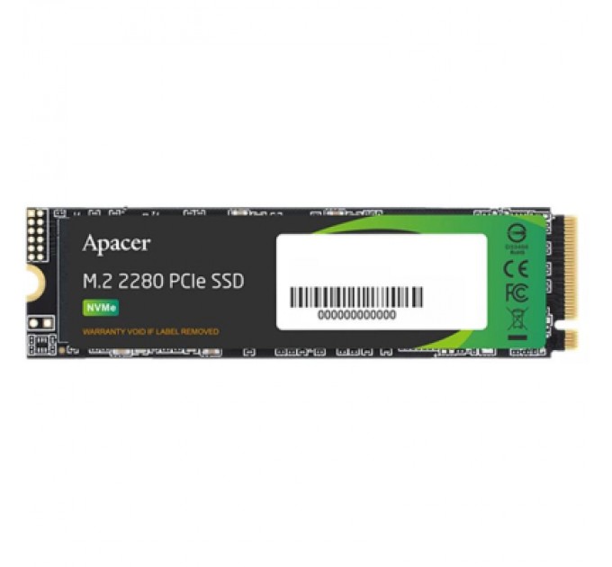 Apacer Накопичувач SSD M.2 2280 512GB Apacer (AP512GAS2280P4X-1)