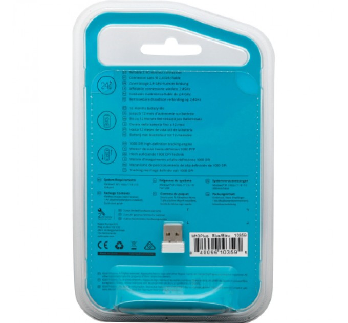 Rapoo Мишка Rapoo M10 Plus Blue