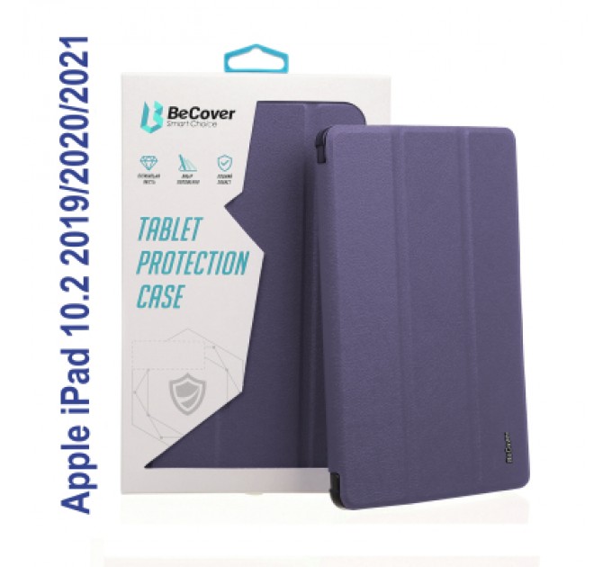 BeCover Чохол до планшета BeCover Soft Edge Pencil mount Apple iPad 10.2 2019/2020/2021 Purple (706816)