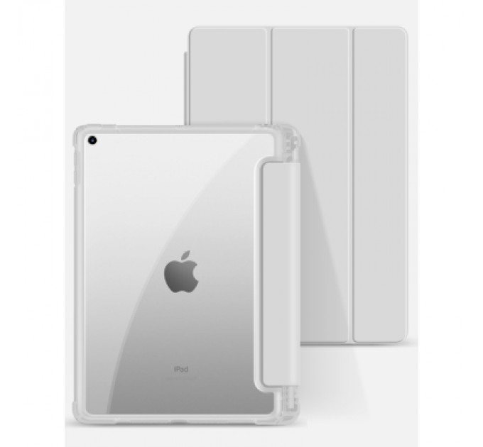 BeCover Чохол до планшета BeCover Soft Edge Pencil mount Apple iPad Air 4 10.9 2020/2021 Gray (706820)