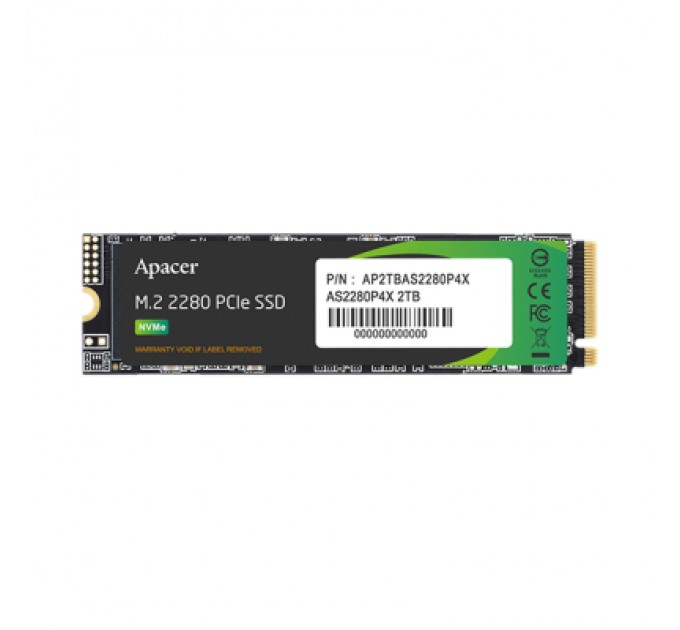 Apacer Накопичувач SSD M.2 2280 2TB Apacer (AP2TBAS2280P4X-1)
