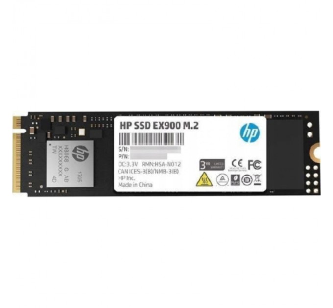 HP Накопичувач SSD M.2 2280 250GB EX900 HP (2YY43AA)