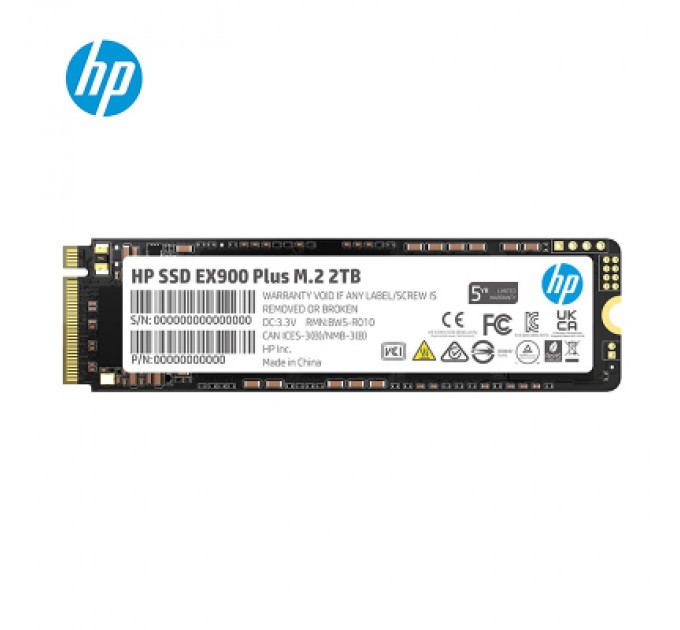 HP Накопичувач SSD M.2 2280 2TB EX900 Plus HP (35M35AA)