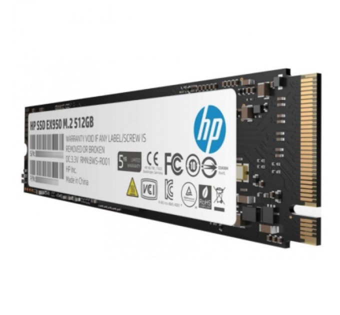 HP Накопичувач SSD M.2 2280 512GB EX950 HP (5MS22AA)