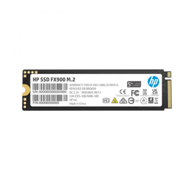 HP Накопичувач SSD M.2 2280 512GB FX900 Pro HP (4A3T9AA)