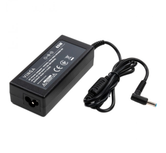 Vinga Блок живлення до ноутбуку Vinga HP 65W 19.5V 3.33А 4.5*3.0 (VPA-1953-HP4530-101)