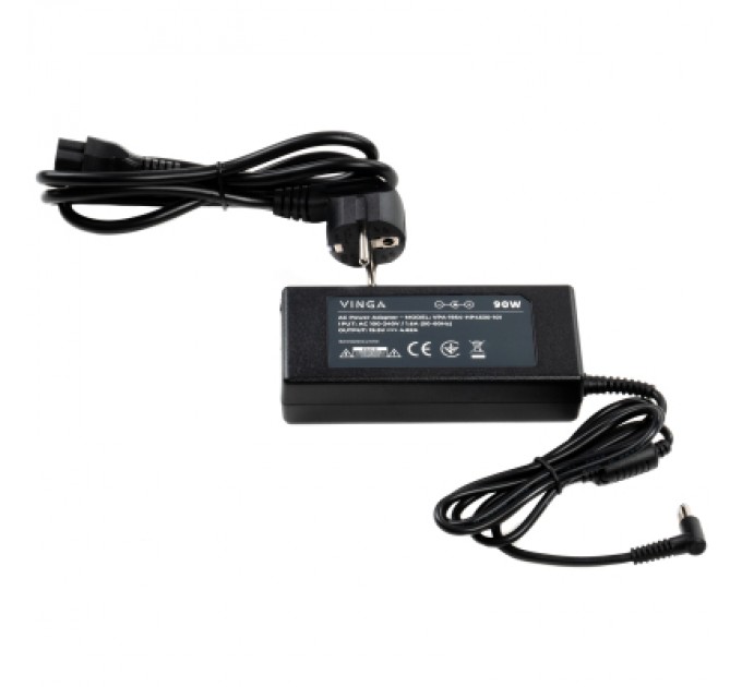 Vinga Блок живлення до ноутбуку Vinga HP 90W 19.5V 4.62А 4.5*3.0 (VPA-1954-HP4530-101)