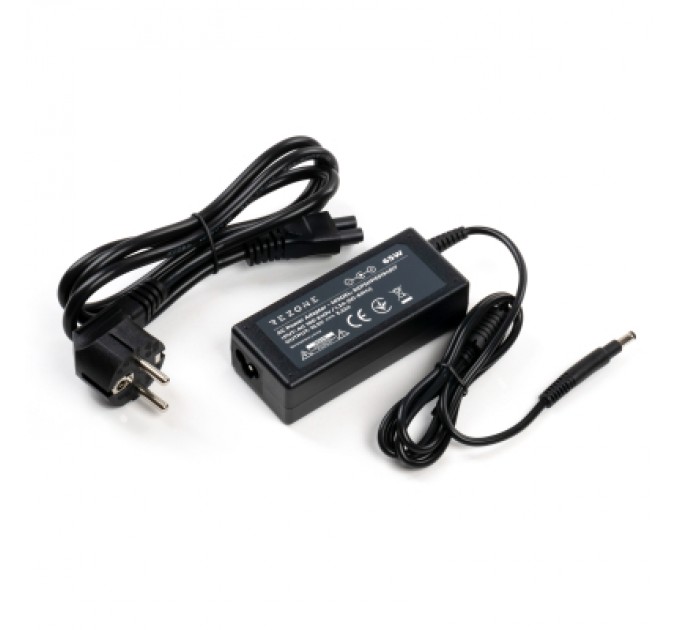 Rezone Блок живлення до ноутбуку Rezone HP 65W 19.5V 3.33А 4.8*1.7 long (RZPSHP65194817)