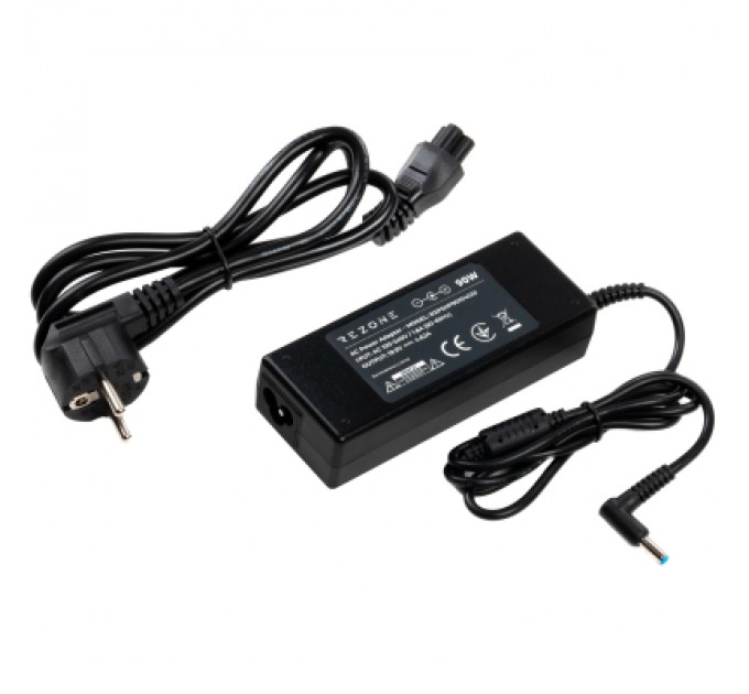 Rezone Блок живлення до ноутбуку Rezone HP 90W 19.5V 4.62А 4.5*3.0 (RZPSHP90194530)