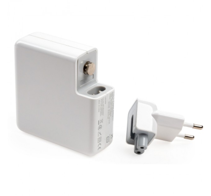 Vinga Блок живлення до ноутбуку Vinga Apple 87W 5.2V3A/9V3A/12V3A/15V3A/20.2V4.3A USB-C (VPA-87-APP-C)