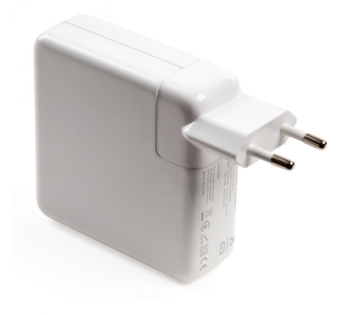 Vinga Блок живлення до ноутбуку Vinga Apple 87W 5.2V3A/9V3A/12V3A/15V3A/20.2V4.3A USB-C (VPA-87-APP-C)