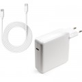 Vinga Блок живлення до ноутбуку Vinga Apple 96W 5.2V3A/9V3A/12V3A/15V3A/20.5V4.7A USB-C (VPA-96-APP-C)