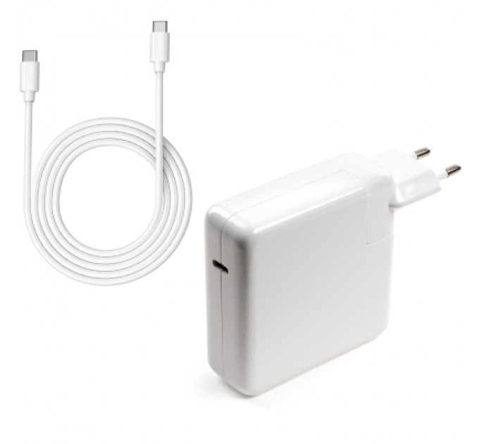 Vinga Блок живлення до ноутбуку Vinga Apple 96W 5.2V3A/9V3A/12V3A/15V3A/20.5V4.7A USB-C (VPA-96-APP-C)