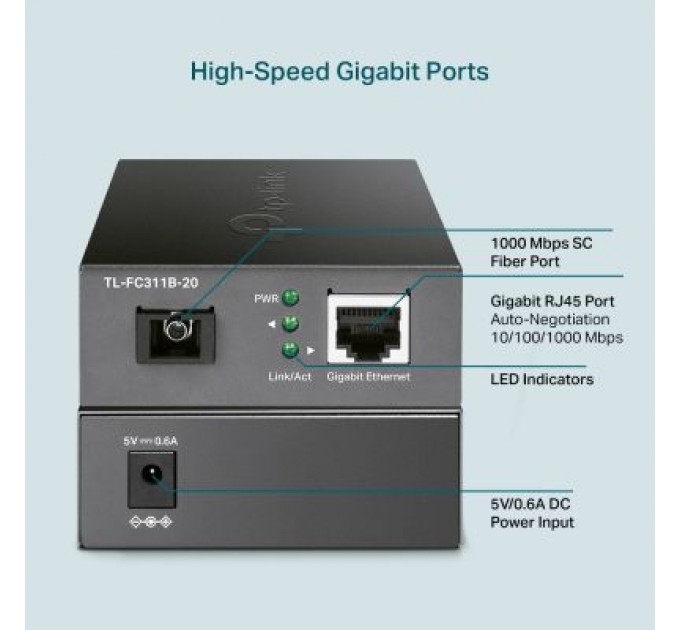 TP-Link Медіаконвертер TP-Link FC311B-2
