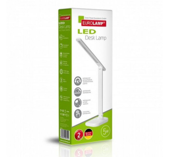 Eurolamp Настільна лампа Eurolamp 5W 3000-5000K (LED-TLG-1(white))