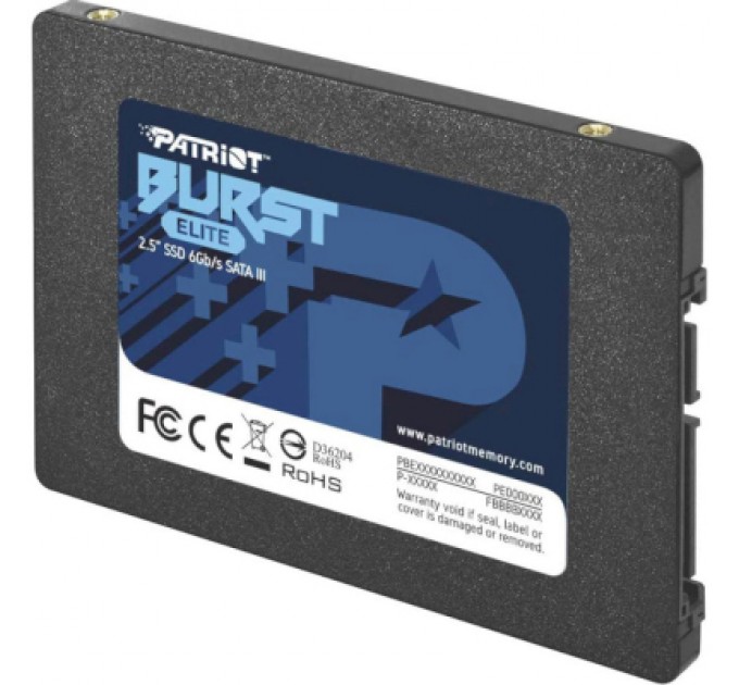 Patriot Накопичувач SSD 2.5" 960GB Burst Elite Patriot (PBE960GS25SSDR)