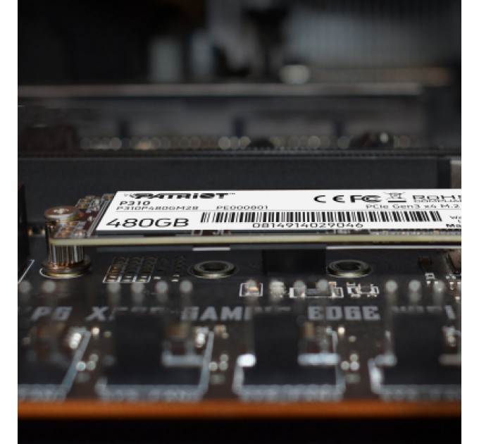 Patriot Накопичувач SSD M.2 2280 480GB Patriot (P310P480GM28)