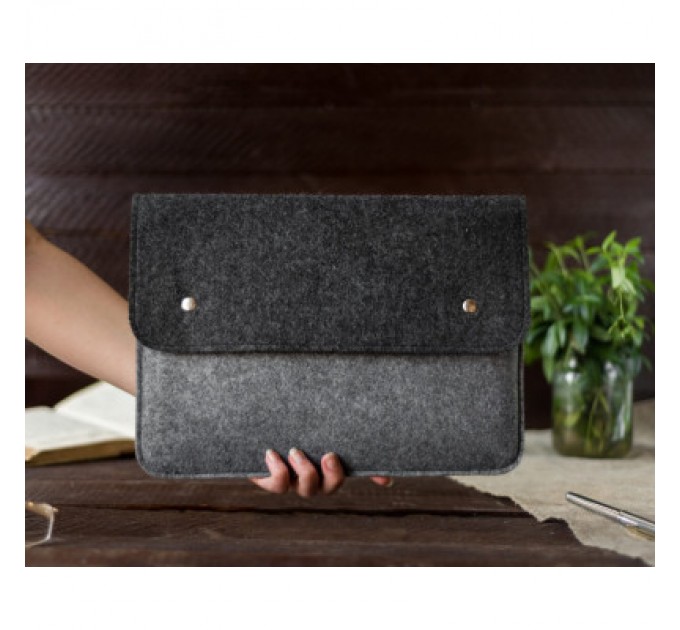 Gmakin Чохол до ноутбука Gmakin 14 Macbook Pro, Black/Gray (GM05-14)