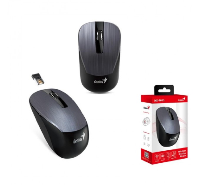 Genius Мишка Genius NX-7015 Wireless Iron Grey (31030019400)