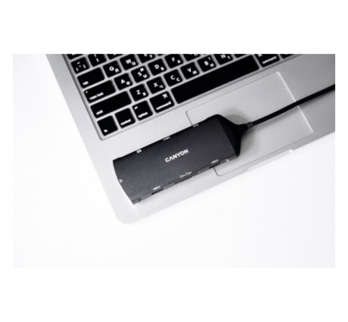 Canyon Порт-реплікатор Canyon 8-in-1 USB-C (CNS-TDS15)