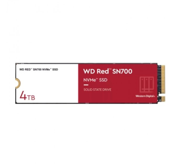 WD Накопичувач SSD M.2 2280 4TB SN700 RED WD (WDS400T1R0C)