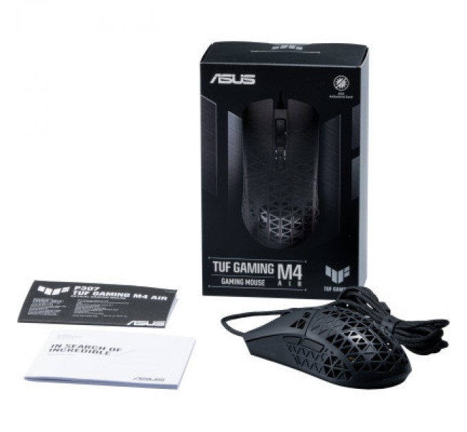 ASUS Мишка ASUS TUF Gaming M4 Air USB Black (90MP02K0-BMUA00)